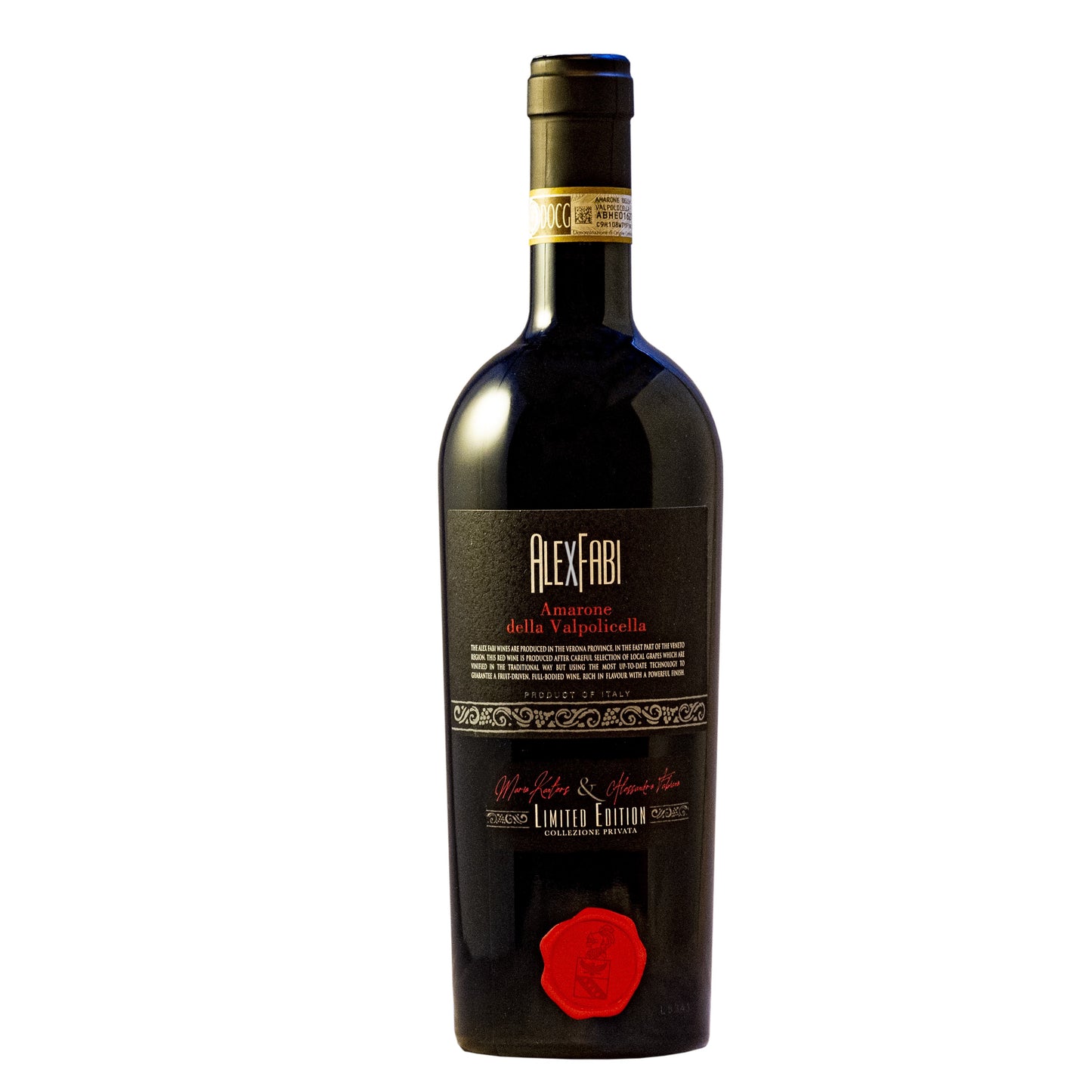 Rode wijn Limited edition Alex Fabi Amarone della Valpolicella