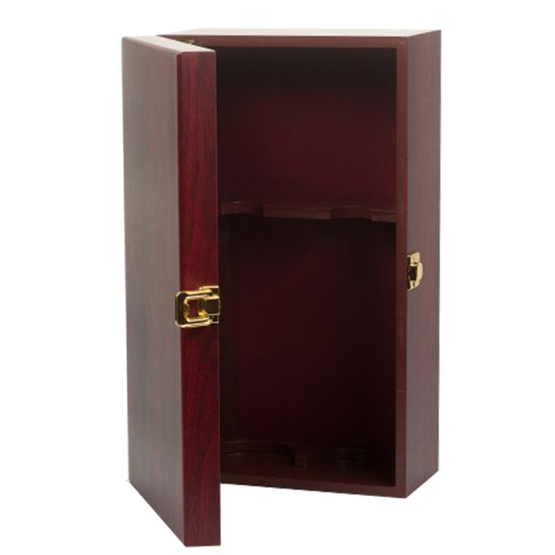 Wijnkist bordeaux 2-vaks