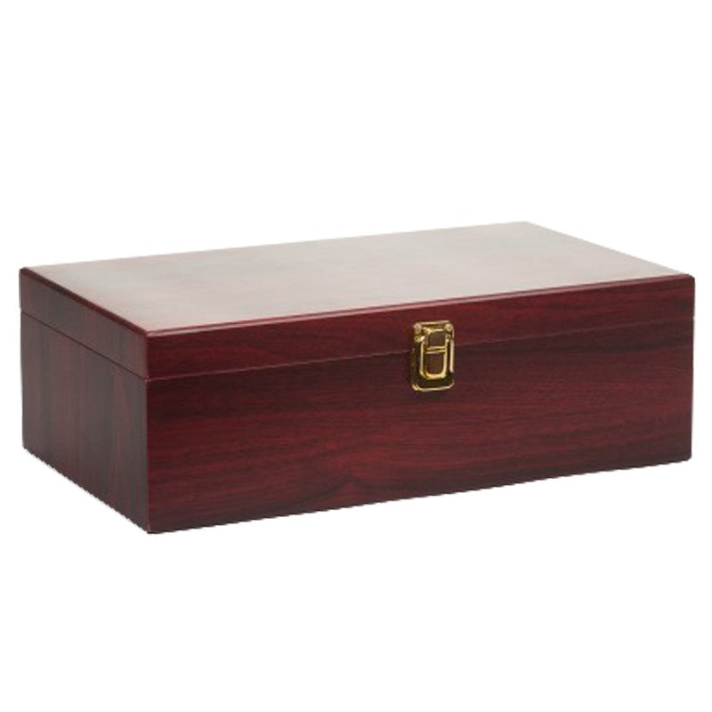 Wijnkist bordeaux 2-vaks