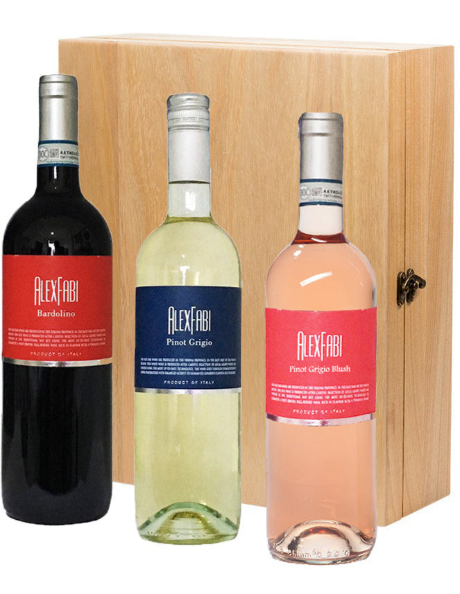 Wijncadeau Alex Fabi Rose Pinot Bardolino Geneve 3x75CL