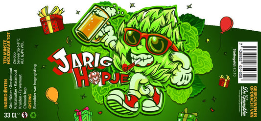,Speciaalbier Jarig Hopje Blond - 33cl