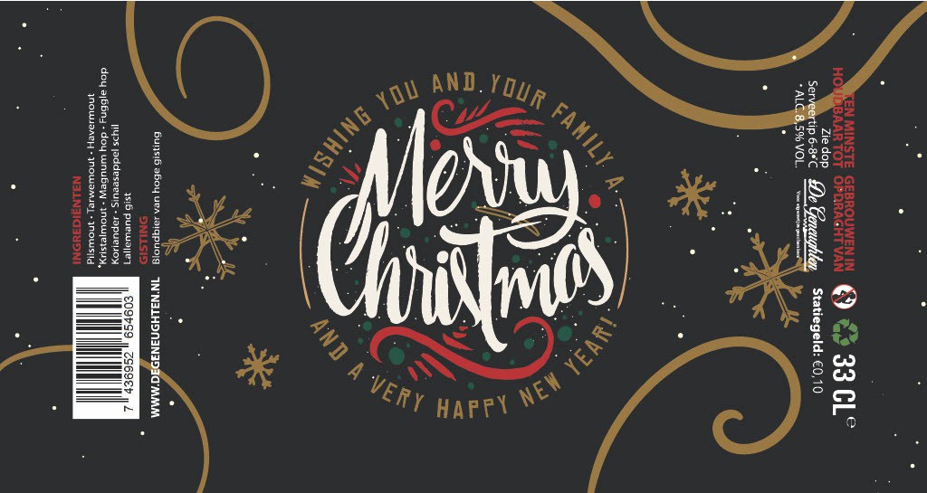 ,Speciaalbier Merry Christmas and a very Happy New Year!