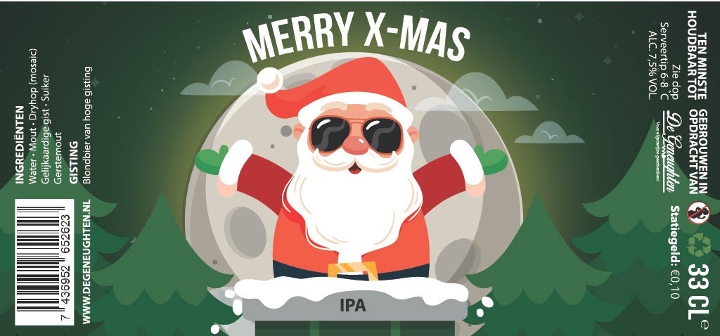 ,Speciaalbier Merry X-mas 2.0 IPA - 33cl