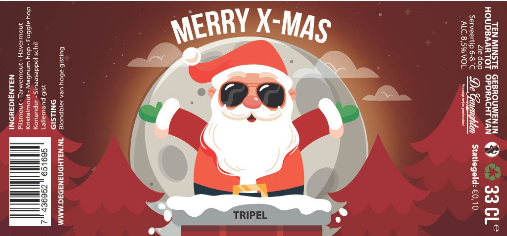 ,Speciaalbier Merry X-mas 2.0 Tripel - 33cl