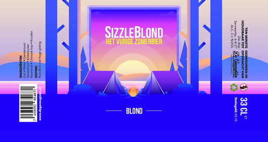 ,Speciaalbier Sizzle Blond - 33cl