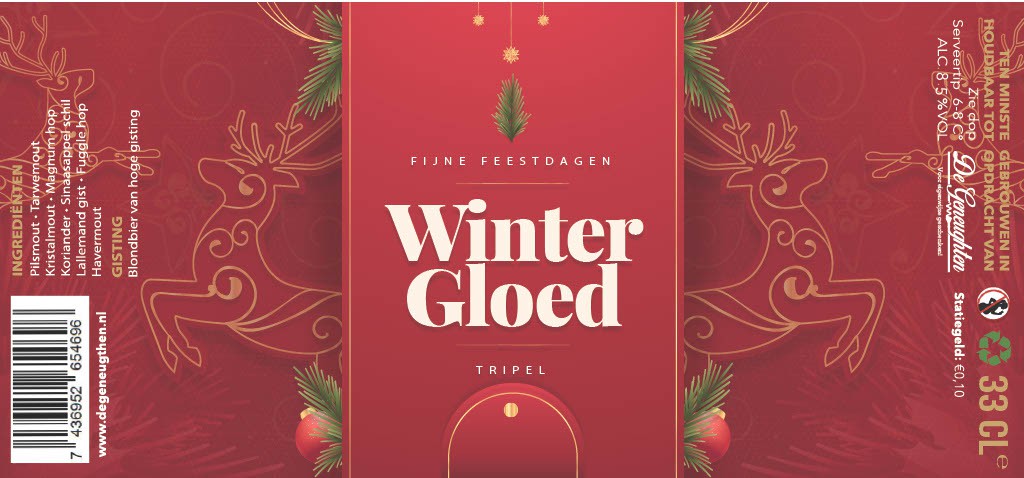 ,Speciaalbier Winter Gloed Tripel - 33cl