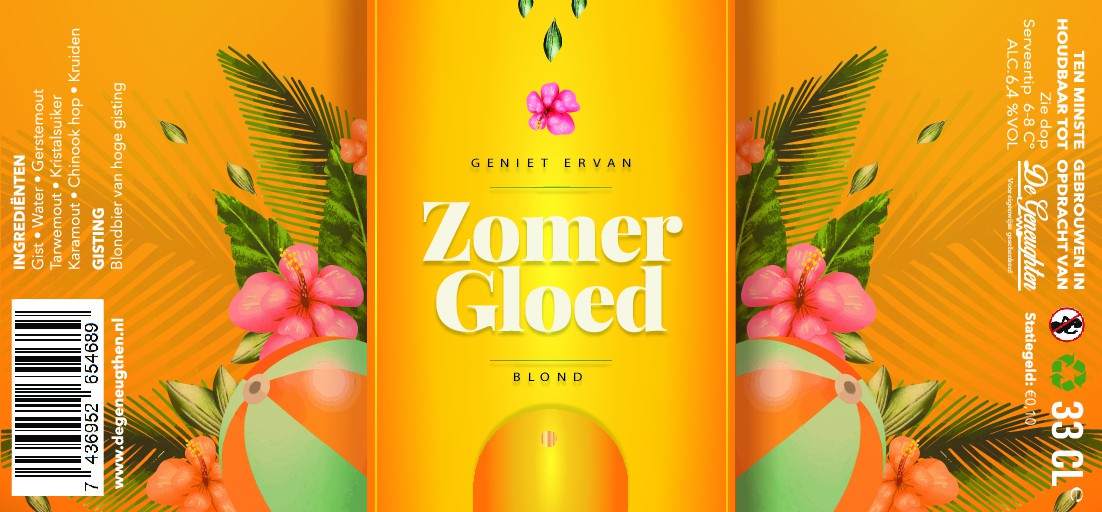 Speciaalbier Zomer Gloed Blond - 33cl,Speciaalbier Zomer Gloed Blond - 33cl