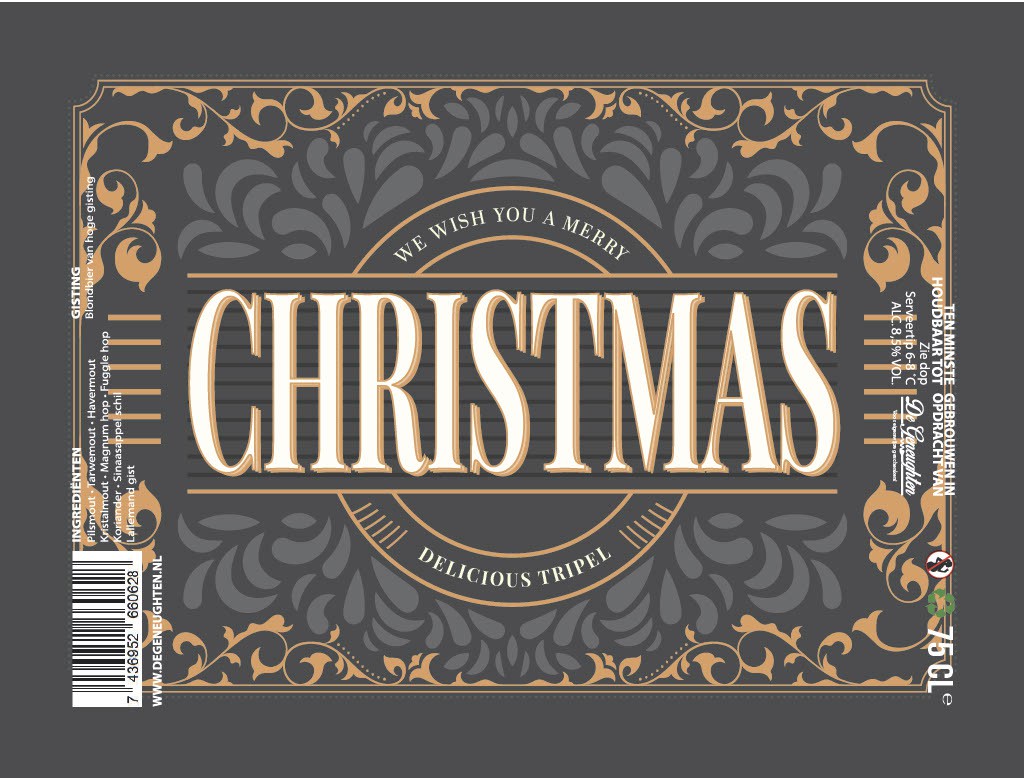 ,Speciaalbier Christmas Delicious Tripel - 75cl