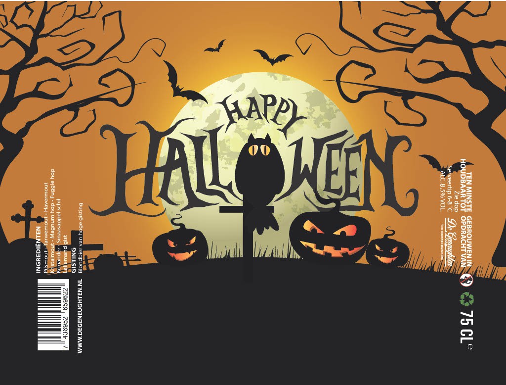 ,Speciaalbier Happy Halloween Tripel - 75cl