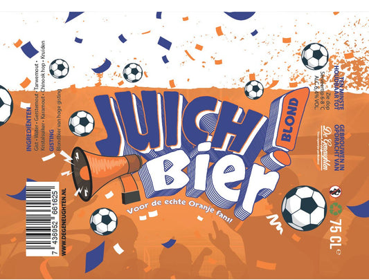 ,Speciaalbier Juich! Bier Blond - 75cl