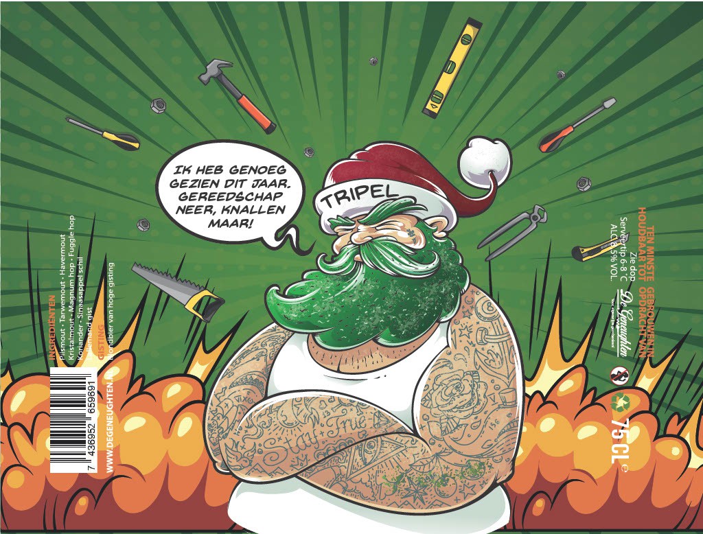 Speciaalbier Stoere Kerstman Tripel - 75cl