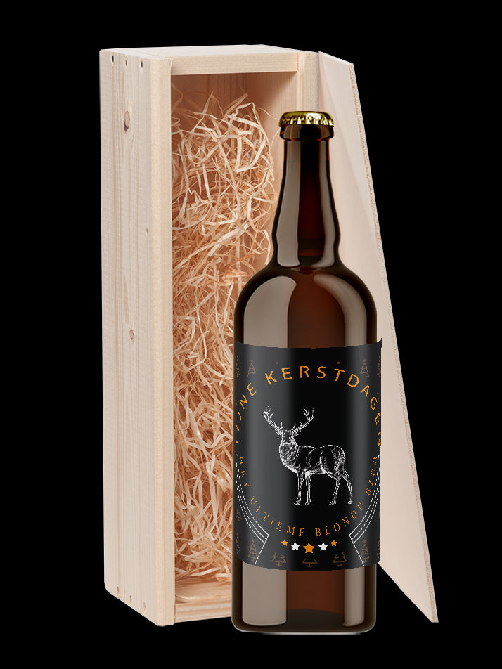 Speciaalbier cadeau Rendier Blond 1x75cl