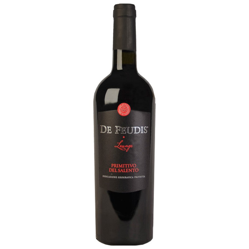 Rode wijn de Feudis Primitivo del Salento