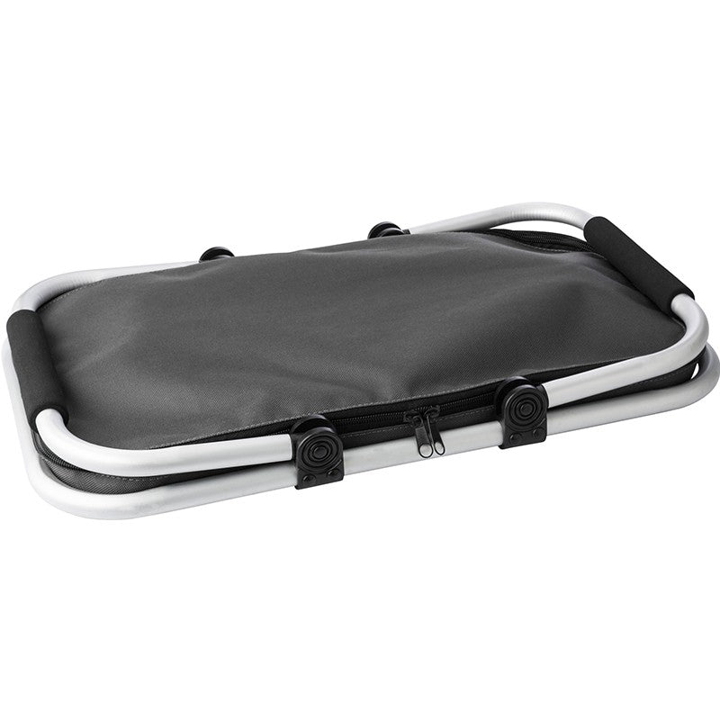 Boodschappenmand grijs met koelvak