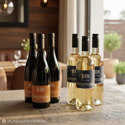 Wijnpakket Alex Fabi combi 6x75cl