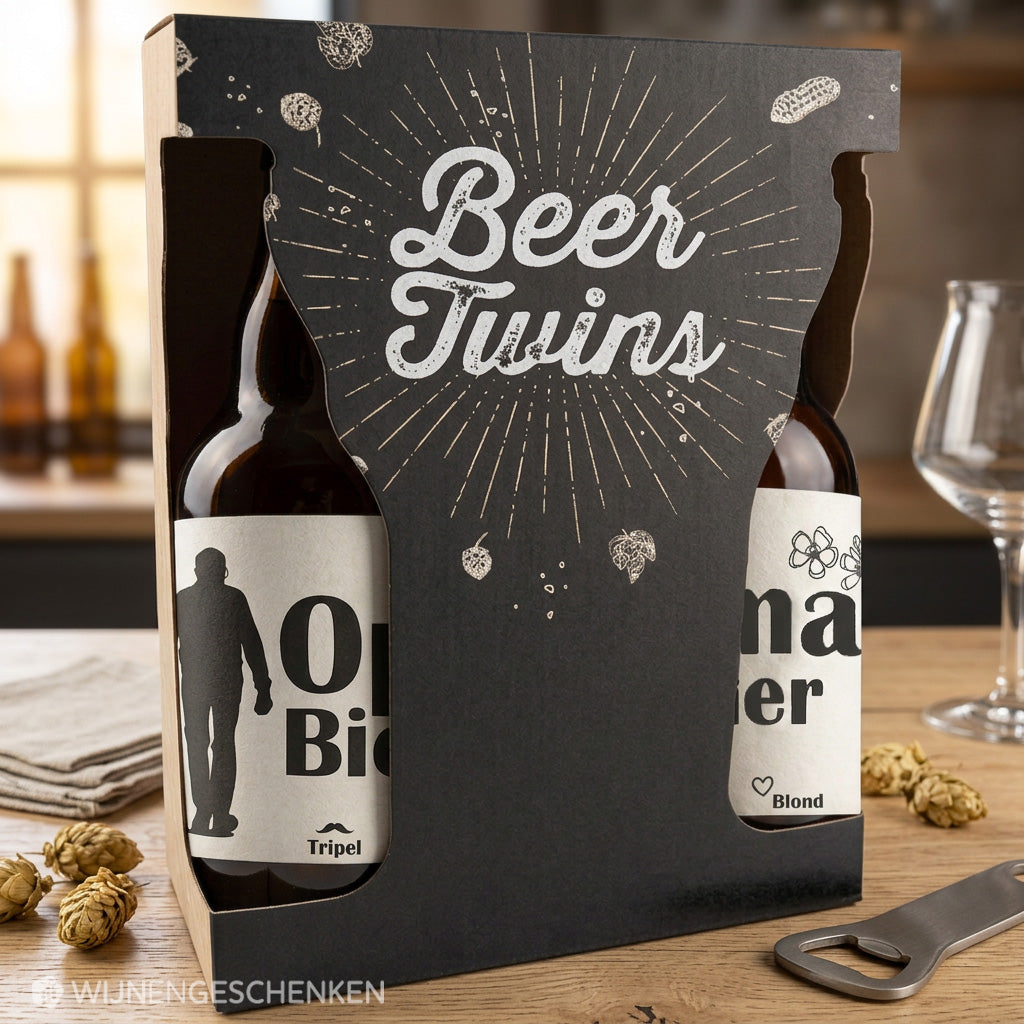 Beer Twins - 2x 33cl speciaalbier Opa Bier en Oma Bier