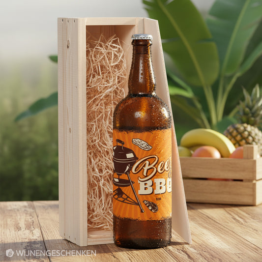 Speciaalbier cadeau Beer & BBQ Blond 1x75cl