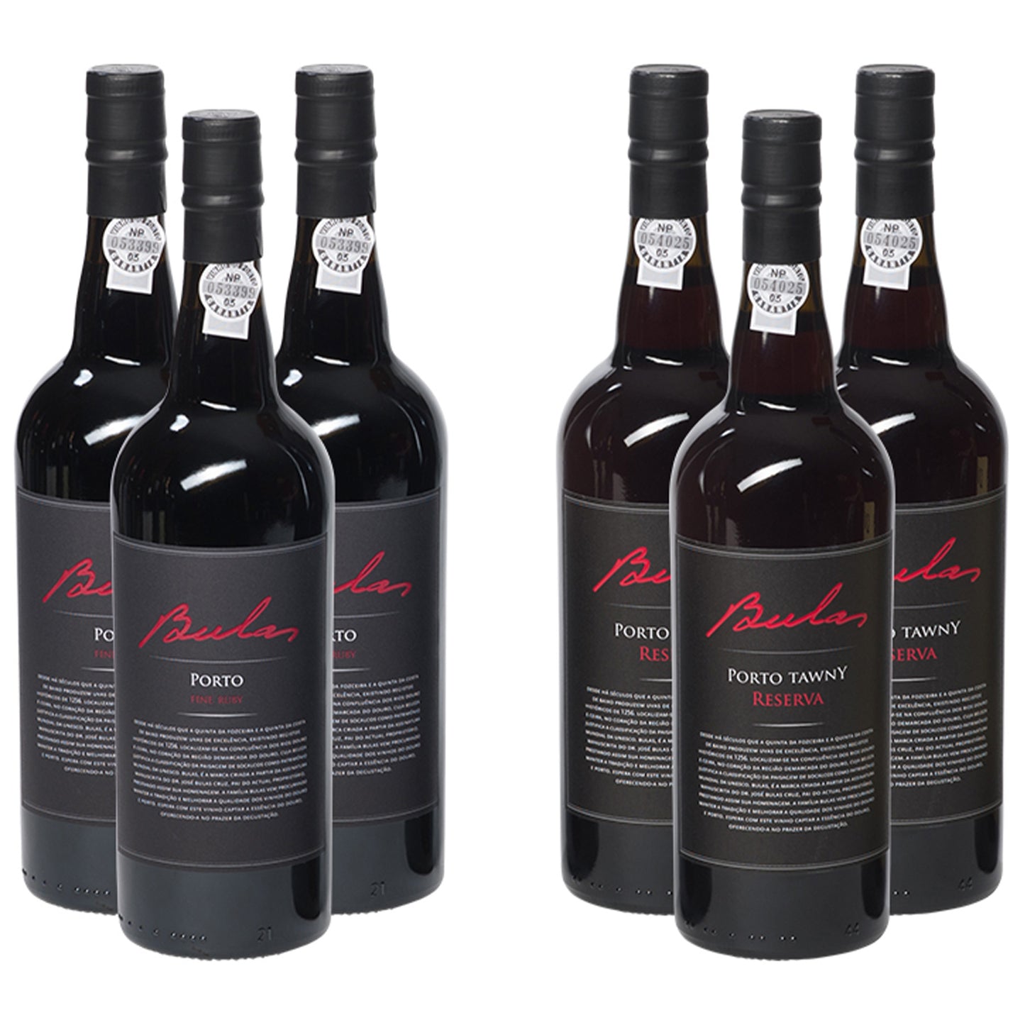 Wijnpakket Bulas port 6x75cl