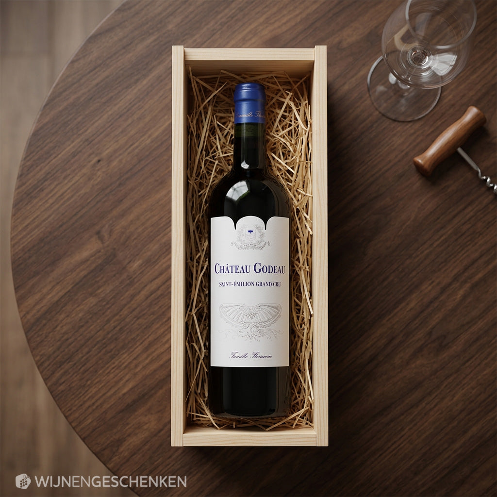 Wijncadeau Château Godeau Saint-Émilion Grand Cru 2017 – Famille Florisoone