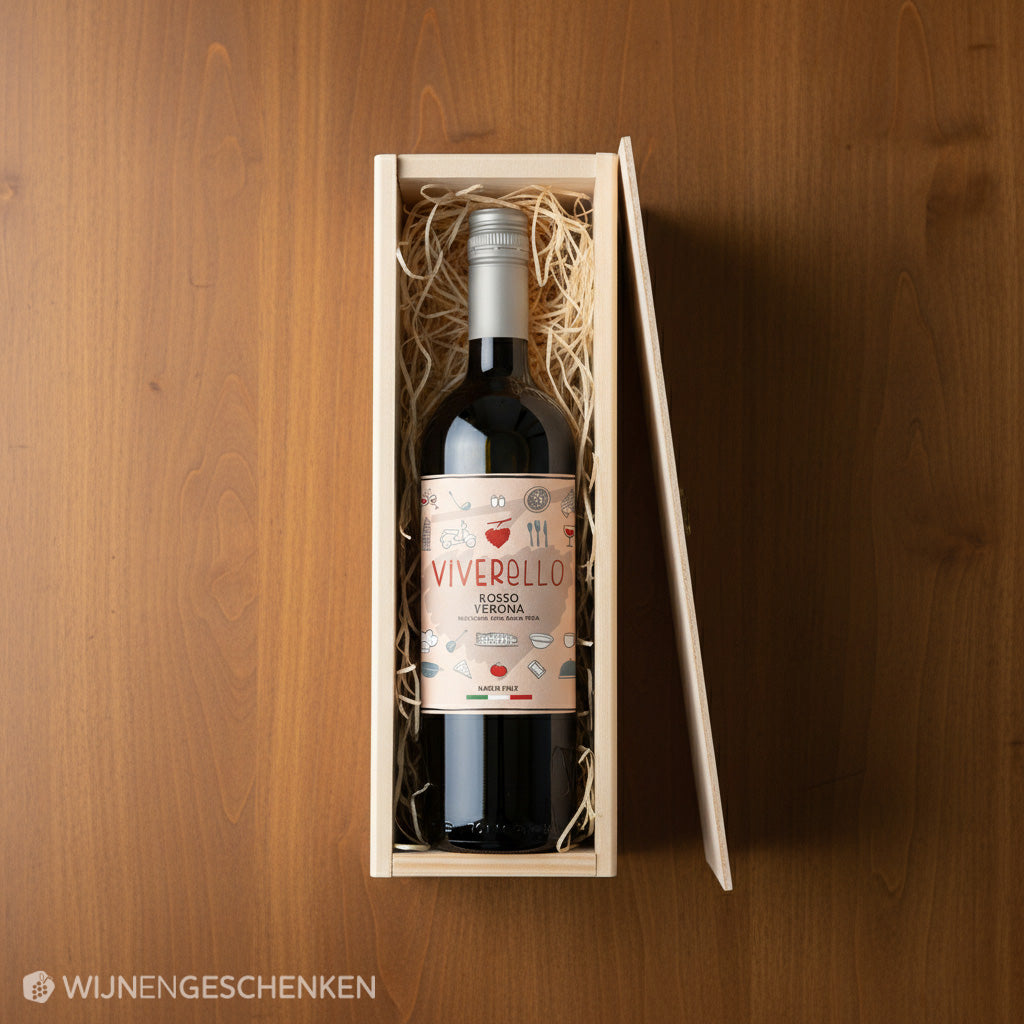 Wijncadeau Viverello Rosso Verona 1x75cl