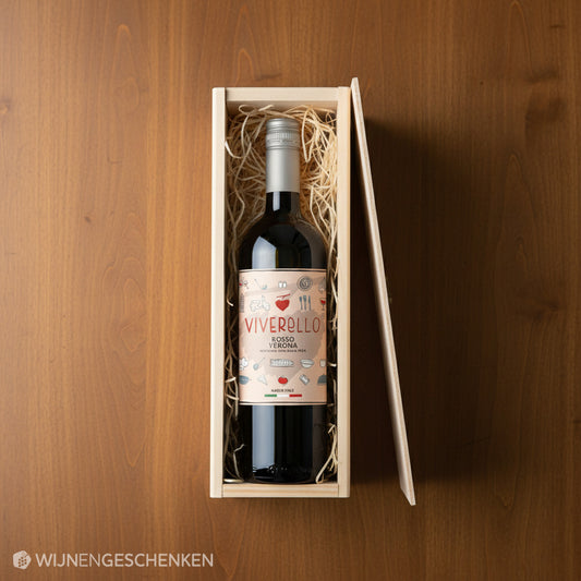 Wijncadeau Viverello Rosso Verona 1x75cl