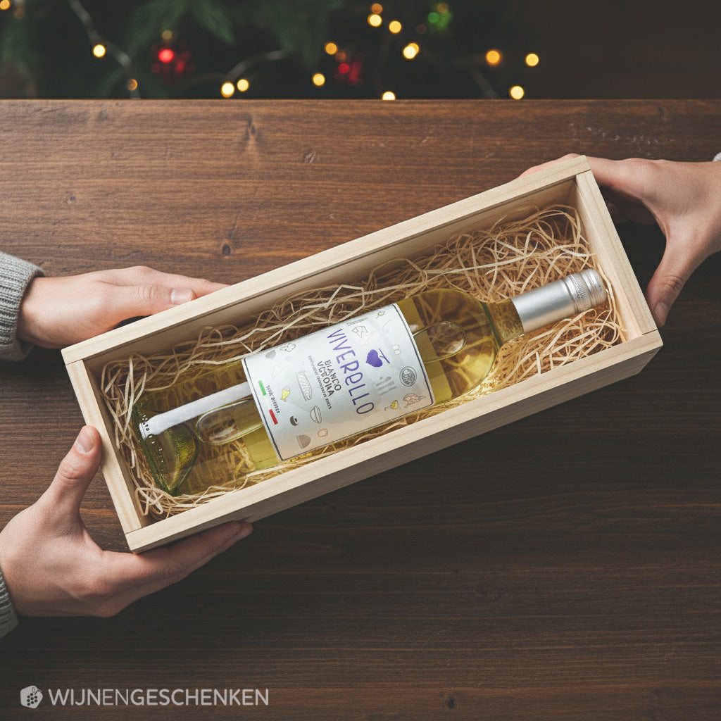 Wijncadeau Viverello Bianco Verona 1x75cl