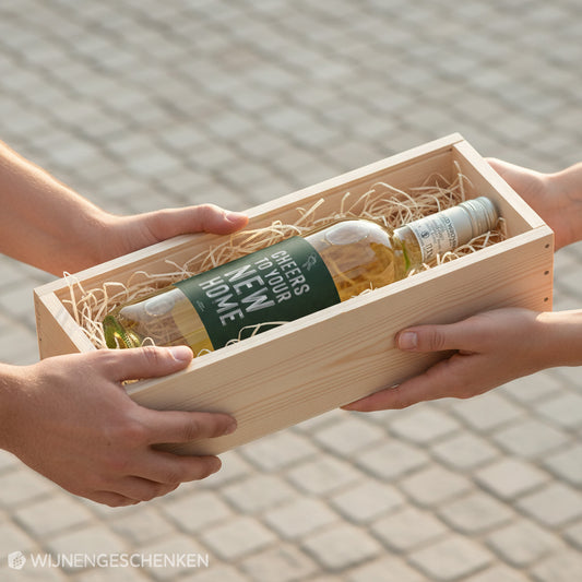 Wijncadeau Housewarming Bianco Verona 1x75cl