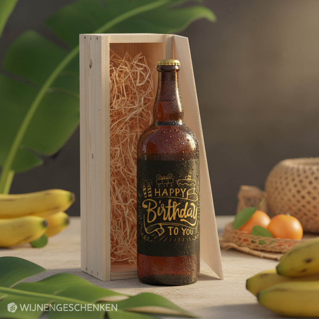 Speciaalbier cadeau Happy Birthday Tripel 1x75cl