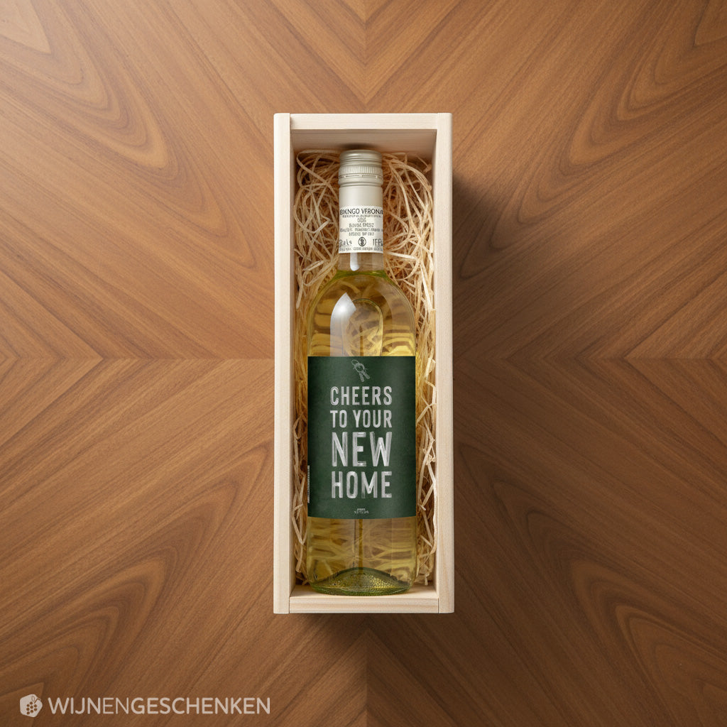 Wijncadeau Housewarming Bianco Verona 1x75cl