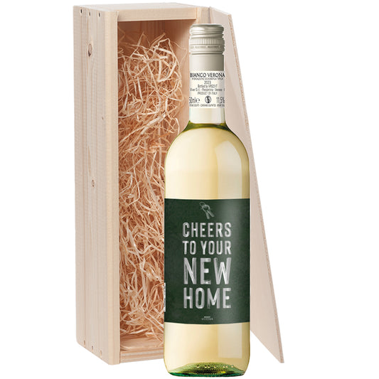 Wijncadeau Housewarming Bianco Verona 1x75cl