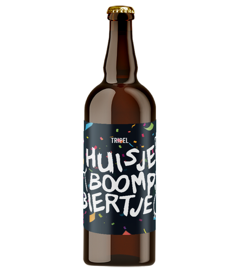 Speciaalbier Huisje, Boompje, Biertje Tripel - 75cl