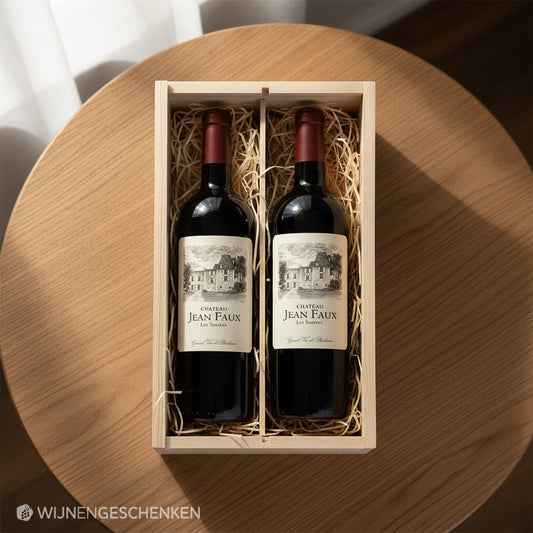 Wijncadeau Jean Faux 2x75CL