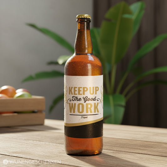 Speciaalbier Keep up the good work Tripel - 75cl