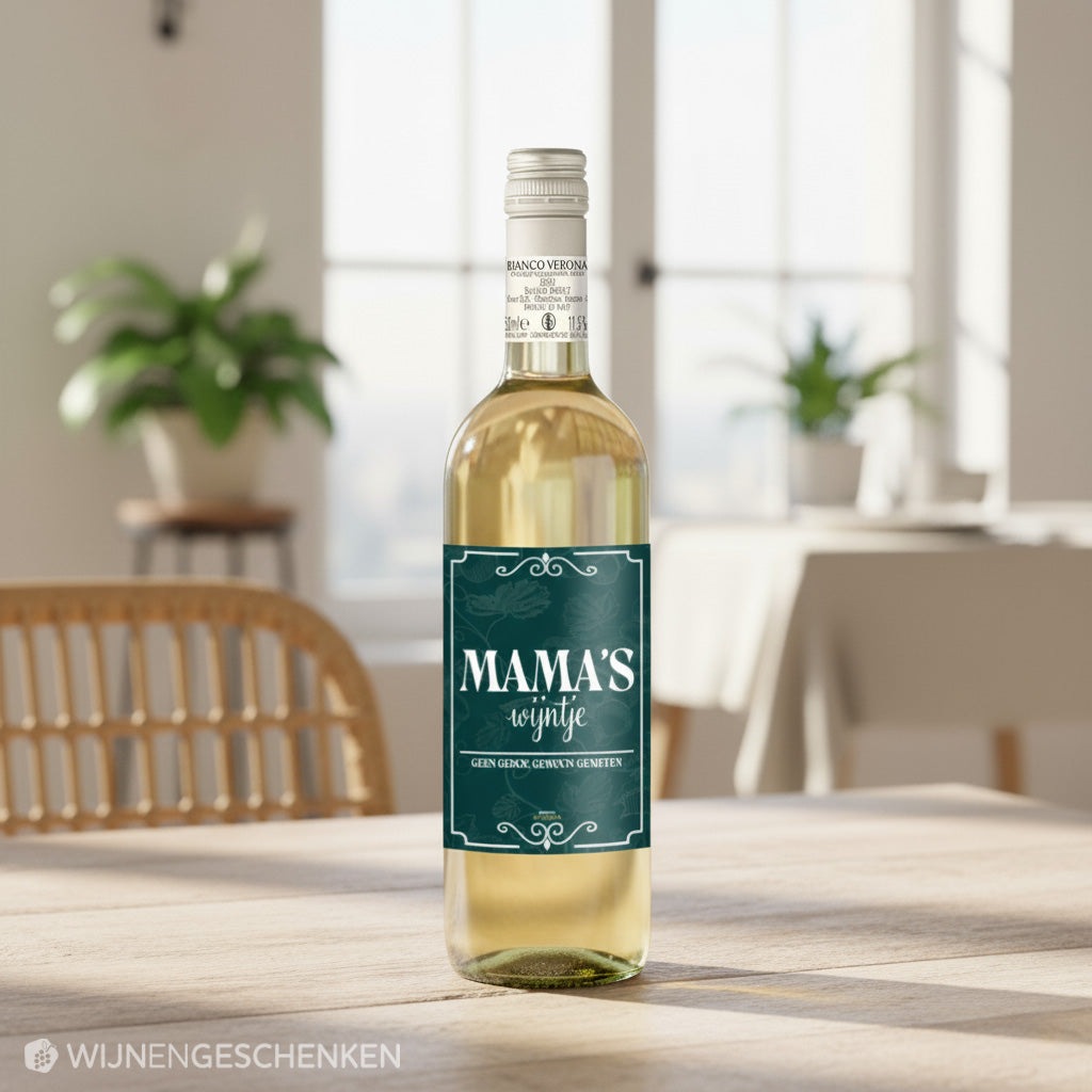 Witte Wijn Mama's Wijntje Bianco Verona - 75cl