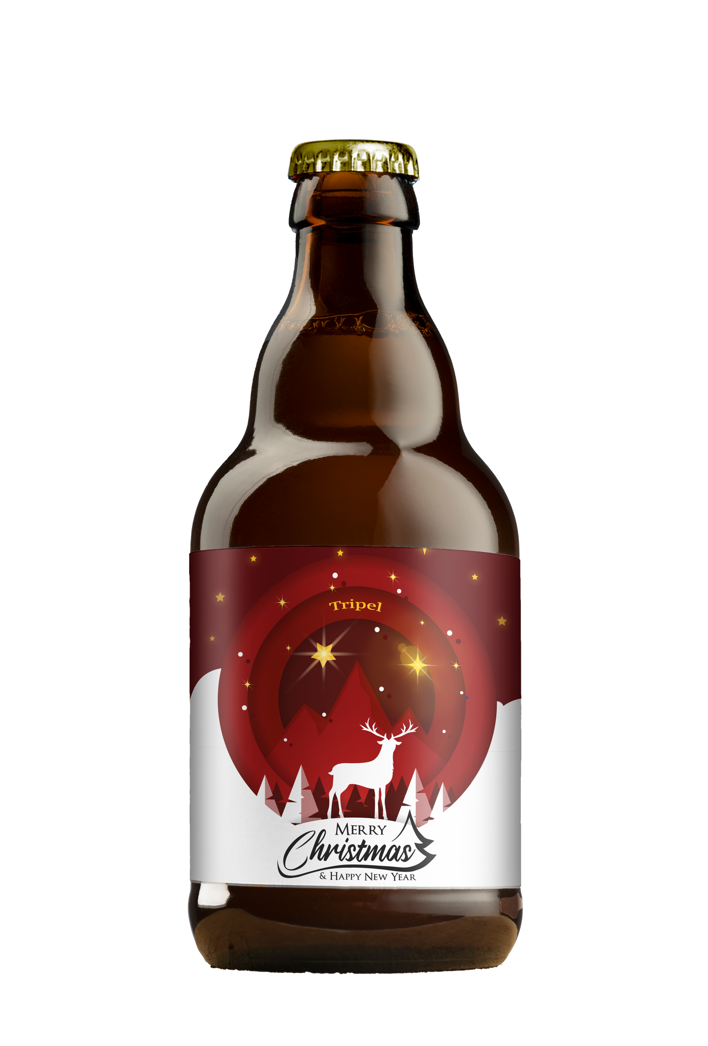 Speciaalbier Merry Christmas & Happy New Year Tripel - 33cl