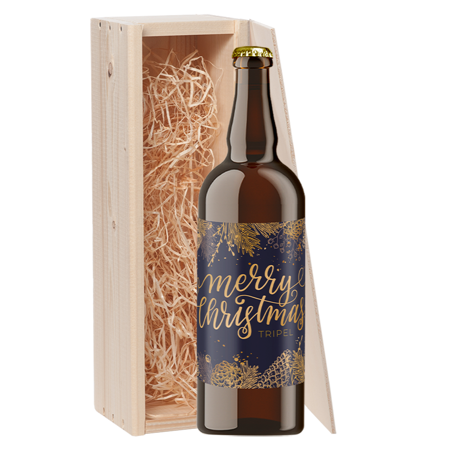 Speciaalbier cadeau Merry Christmas Tripel 1x75cl