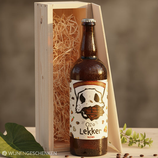 Speciaalbier cadeau Ozo Lekker Blond 1x75cl