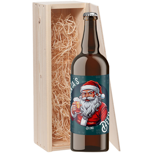 Speciaalbier cadeau Santa's Beer Blond 1x75cl