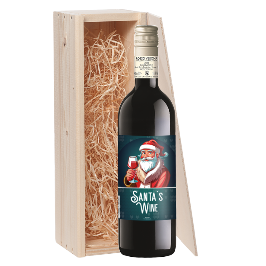 Wijncadeau Santa's Wine Rosso Verona 1x75cl