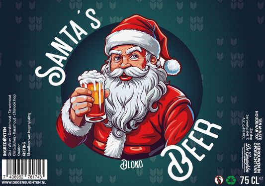 Speciaalbier Santa's Beer Blond - 75cl