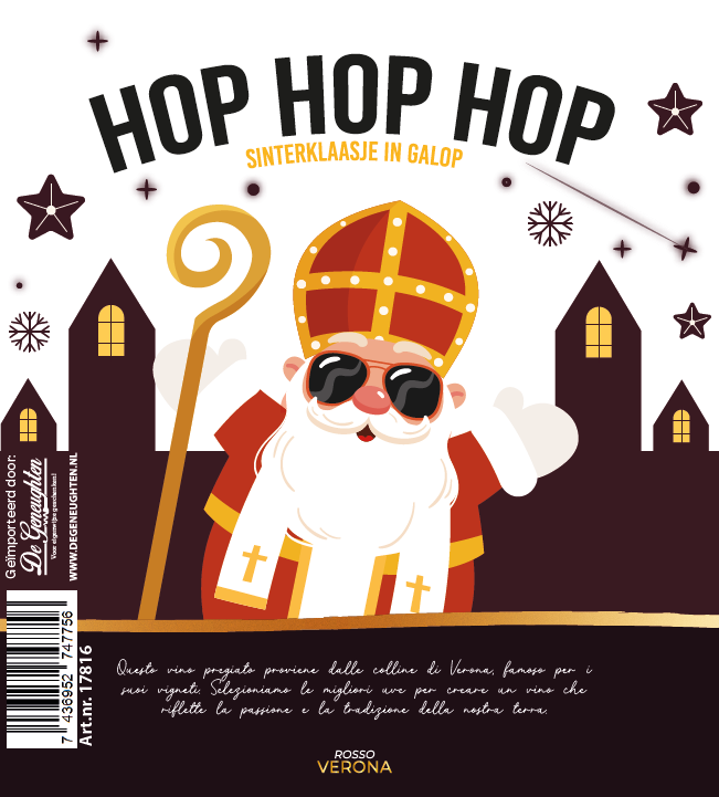 Rode Wijn Hop Hop Hop Rosso Verona - 75cl