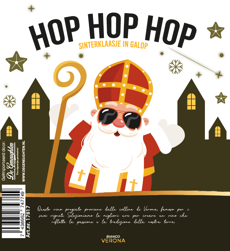 Witte Wijn Hop Hop Hop Bianco Verona - 75cl
