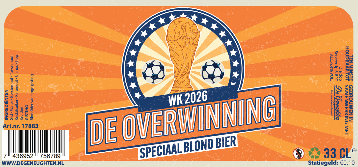 Speciaalbier De Overwinning Blond - 33cl