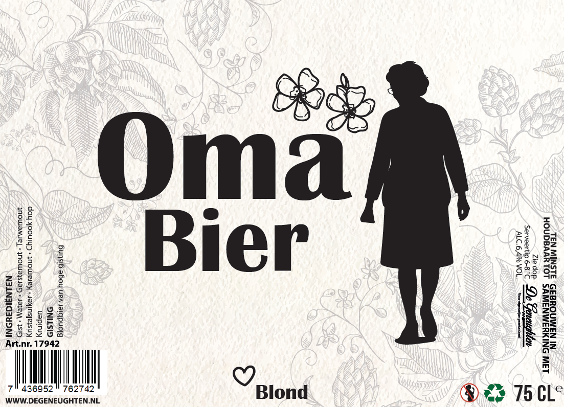 Speciaalbier Oma Bier Blond - 75cl