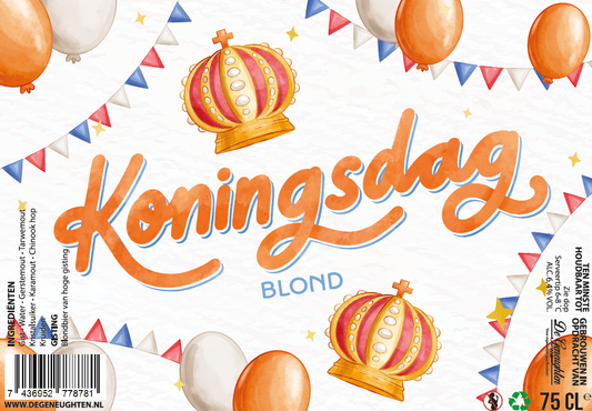 Speciaalbier Koningsdag Blond - 75cl