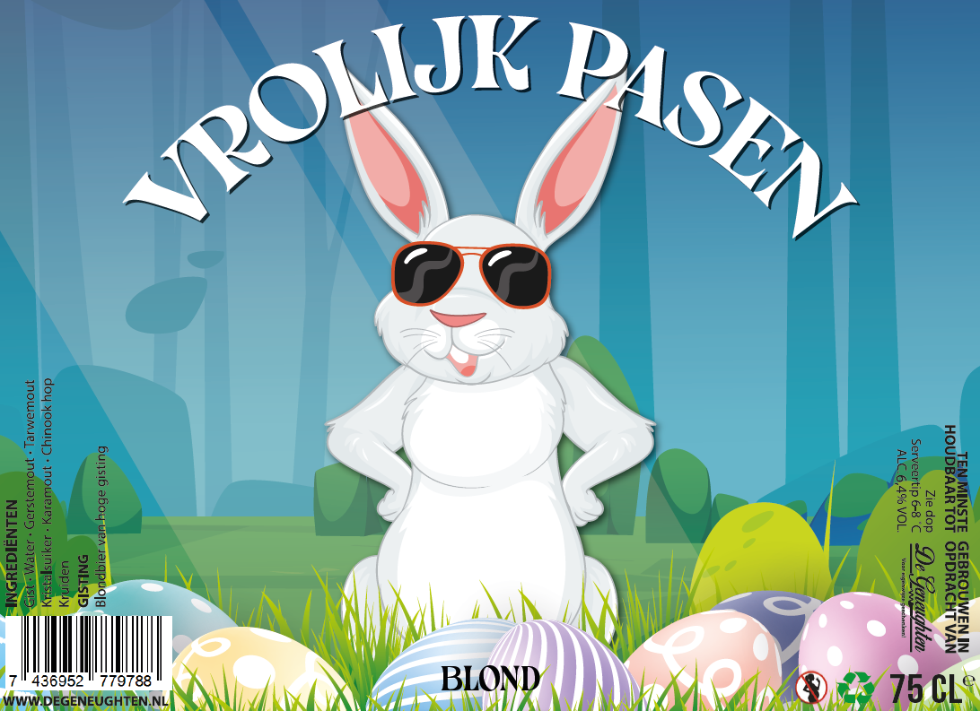 Speciaalbier Stoere Paashaas Blond - 75cl