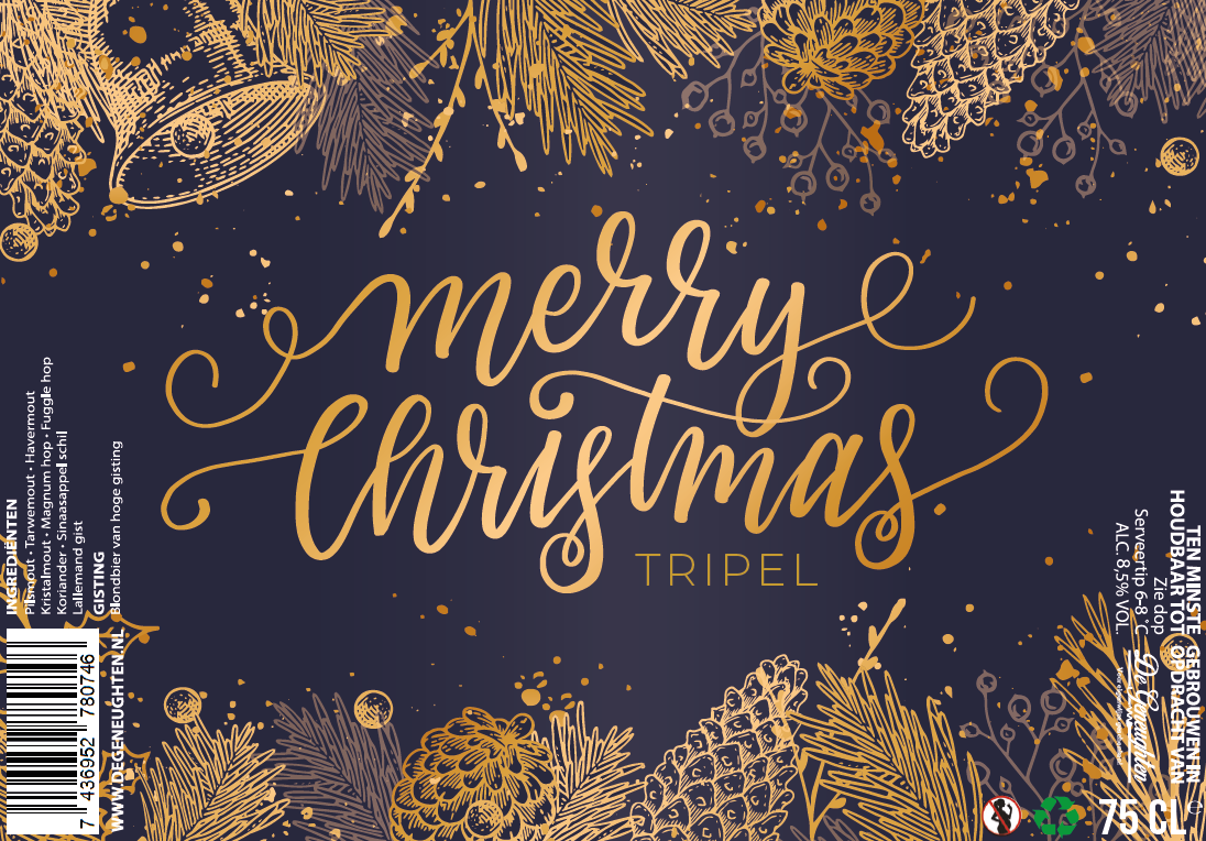Speciaalbier Merry Christmas Tripel - 75cl