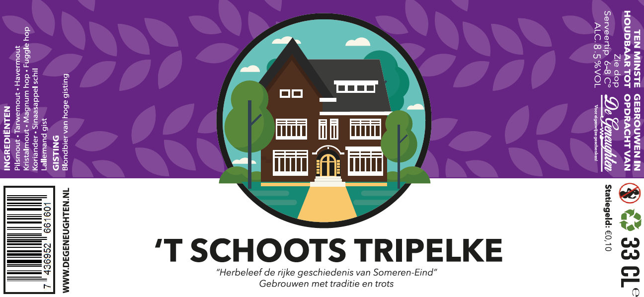 speciaalbier 't Schoots tripelke - 33cl