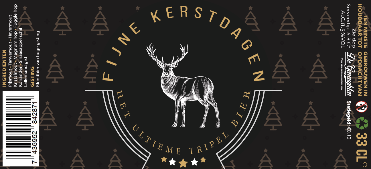 Speciaalbier Rendier Tripel - 33cl