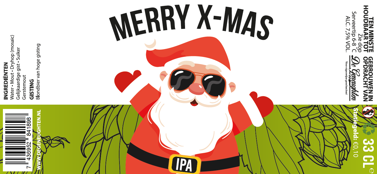 Speciaalbier Merry X-mas IPA - 33cl